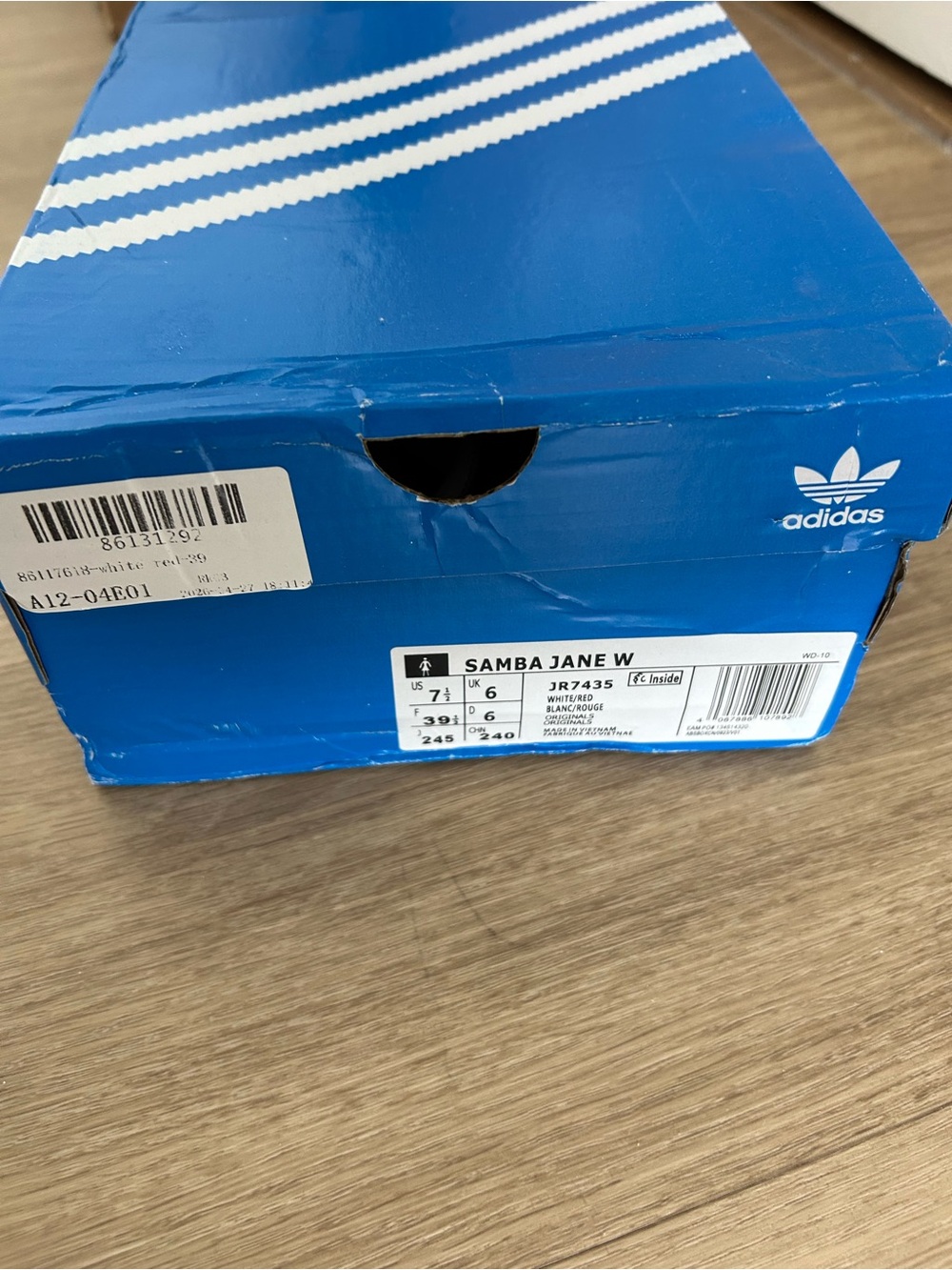 NEW adidas Samba Jane sneakers, brand new in box - Picture 2 of 9